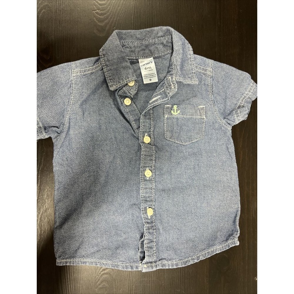 Carter’s Boy Infant Lot 4 Shirt Months 6